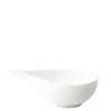 Saucière porcelaine blanche 19 x 9 cm H 6 cm