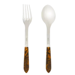 Set de couverts de service Ambre brun
