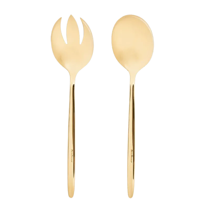 Set de couverts de service Néo doré