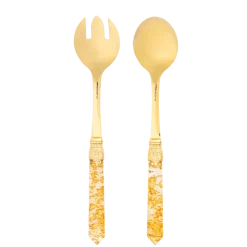 Set de couverts de service Pépites Or