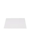 Set de table Alaska coton blanc uni 30 x 45 cm