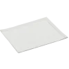Sets de table/serviettes tissu écru 48 x 32 cm en rouleau (12)