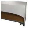 Socle à roulettes pour buffet pliant 80 x 200 cm