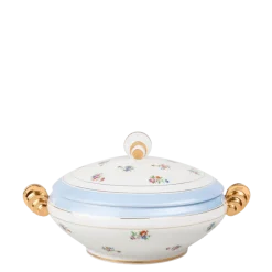 Soupière Vintage fleurie Ø 23-27 cm - 2-3 L