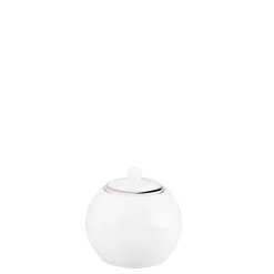 Sucrier blanc filet Argent 25 cl