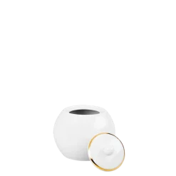 Sucrier blanc filet Or 25 cl