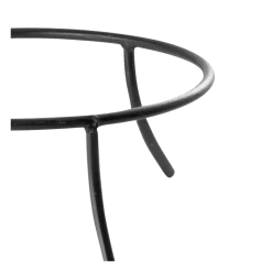 Support de plat en fer Ø 25 cm H 10 cm
