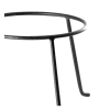 Support de plat en fer Ø 22 cm H 19 cm