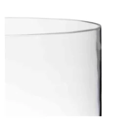 Support de plat en verre Ø 25 cm H 30 cm