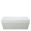 Table basse Lounge Pool blanc 40 x 80 cm H 38 cm