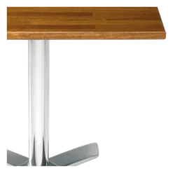 Table carrée Louisiane 70 x 70 cm H 73 cm