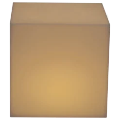 Table d'appoint lumineuse 40 x 40 cm H 40 cm