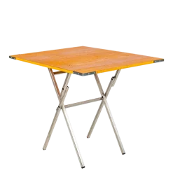 Table desserte 70 x 90 cm pieds ciseauxH 73 cm