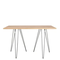 Table haute filaire 80 x 180 cm H 108 cm