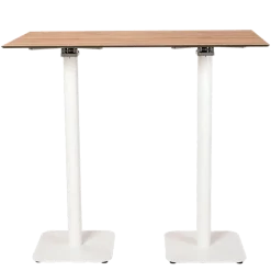 Table haute Soft bois 120 x 70 cm H 110 cm (outdoor)