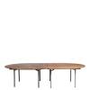 Table ovale de 150 x 300 cm