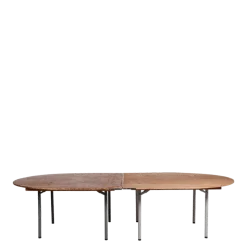 Table ovale de 150 x 300 cm