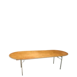 Table ovale 100 x 200 cm