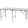 Table pliante en inox 80 x 200 cm H 90 cm