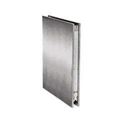 Table pliante en inox 80 x 200 cm H 90 cm