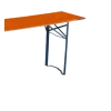 Table rectangulaire 50 x 200 cm H 76 cm