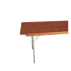 Table rectangulaire 80 x 220 cm H 76 cm