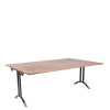 Table rectangulaire 130 x 200 cm H 75 cm