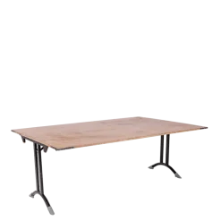 Table rectangulaire 130 x 200 cm H 75 cm