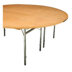 Table ronde Ø 200 cm ignifugéeH 73 cm