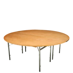 Table ronde Ø 200 cm ignifugéeH 73 cm