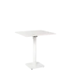 Table Soft blanc 70 x 70 cm H 76 cm (outdoor)