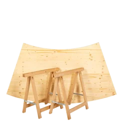 Table Volute 100 x 200 cm H 72 cm