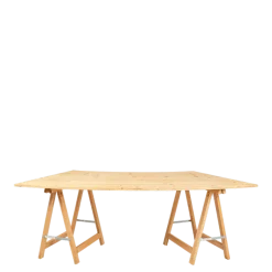Table Volute 100 x 200 cm H 72 cm