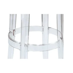 Tabouret Cristal transparent H 75 cm