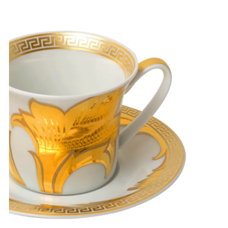 Tasse et sous-tasse à café Versace 10 cl