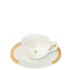 Tasse et sous-tasse à thé "C" 20 cl