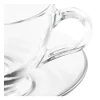 Tasse et sous-tasse à thé Vague 21 cl