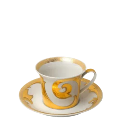 Tasse et sous-tasse à thé Versace 25 cl