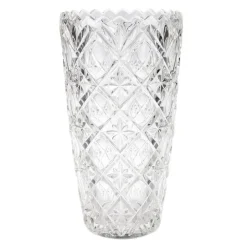 Vase en verre Vintage grand modèle Ø 15-22 cm H 25-30cm