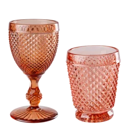 Verres Tourmaline rose